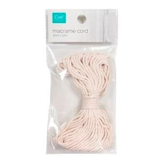 CRAFTSMART MACRAME CORD 3mm x 12m - Click for more info