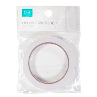 CRAFTSMART DOUBLE SIDED TAPE 12MM X 20M - Click for more info