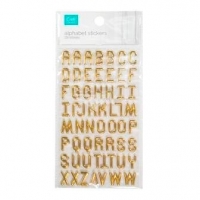 CRAFTSMART ALPHABET STICKERS 2 SHEETS - Click for more info