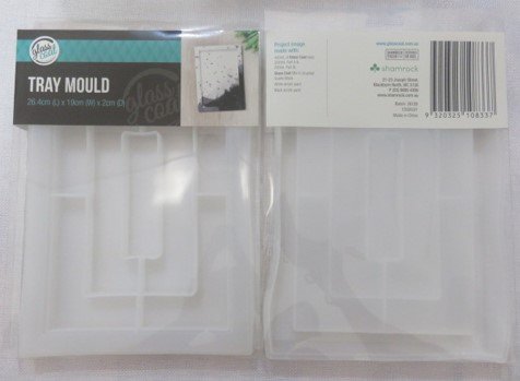 GLASS COAT RESIN TRAY MOULD  26.4 X 19 CM - Click for more info