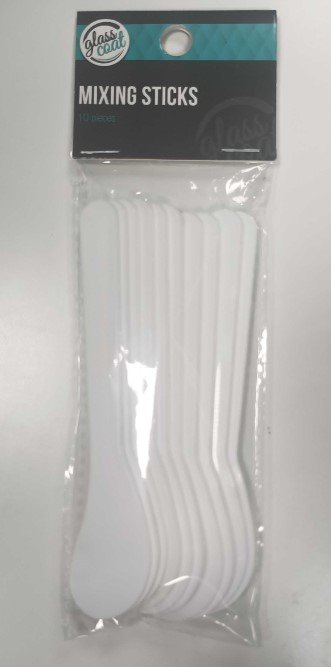 GLASS COAT MIXING STICKS 10PC - Click for more info