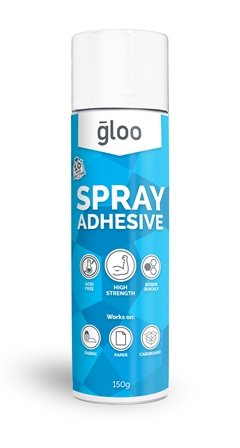 GLOO SPRAY GLUE ADHESIVE ACID FREE 150 GM # - Click for more info