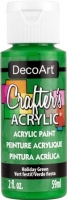 DECOART CRAFTERS ACRYLIC HOLIDAY GREEN 59mL - Click for more info