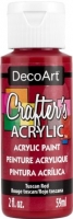 DECOART CRAFTERS ACRYLIC TUSCAN RED 59mL - Click for more info