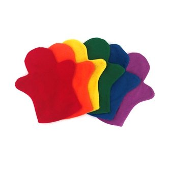 FELT HAND PUPPETS 6 PC - Click for more info