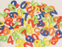FOAM STICKERS NUMBERS 400 PC - Click for more info