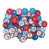 FOAM STICKERS DAD BADGE 54 PC - Click for more info
