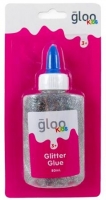 GLOO KIDS GLITTER GLUE SILVER 80mL # - Click for more info