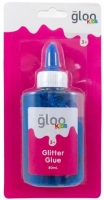 GLOO KIDS GLITTER GLUE BLUE 80mL # - Click for more info