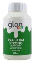 GLOO KIDS (PVA) XTRA STRONG GLUE W/SPREADER 250mL - Click for more info