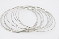 METAL RINGS SILVER 125mm 10 PC - Click for more info