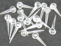 PINS PLASTIC CLEAR 16mm 1,000 PC - Click for more info