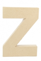PAPER MACHE LETTER #Z 20cm H/S 1 PC # - Click for more info