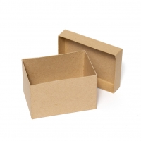 PAPER MACHE BOX MED RECTANGLE 5 INCH 1 PC # - Click for more info